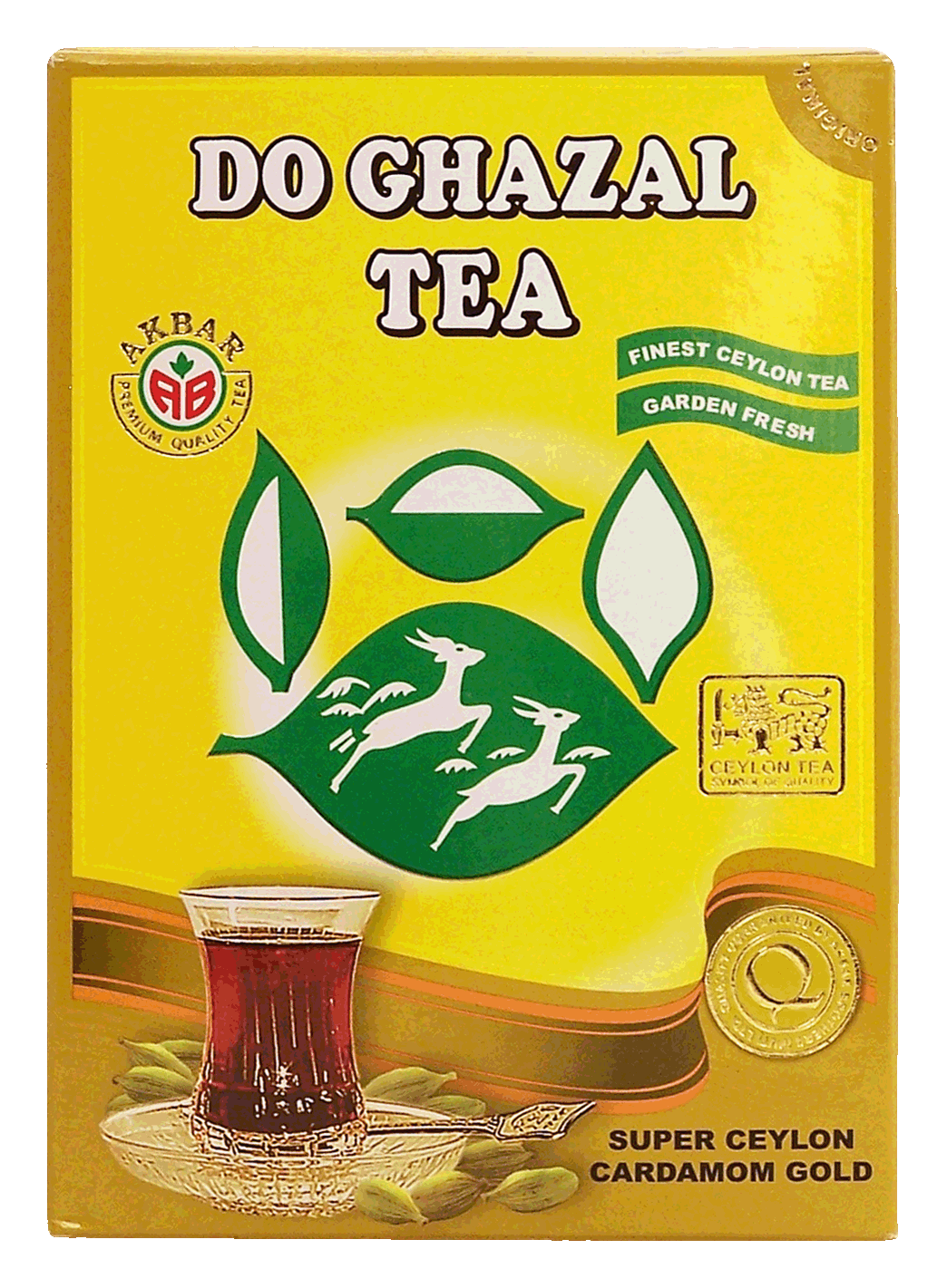 Do Ghazal  loose tea, super ceylon cardamon gold Full-Size Picture